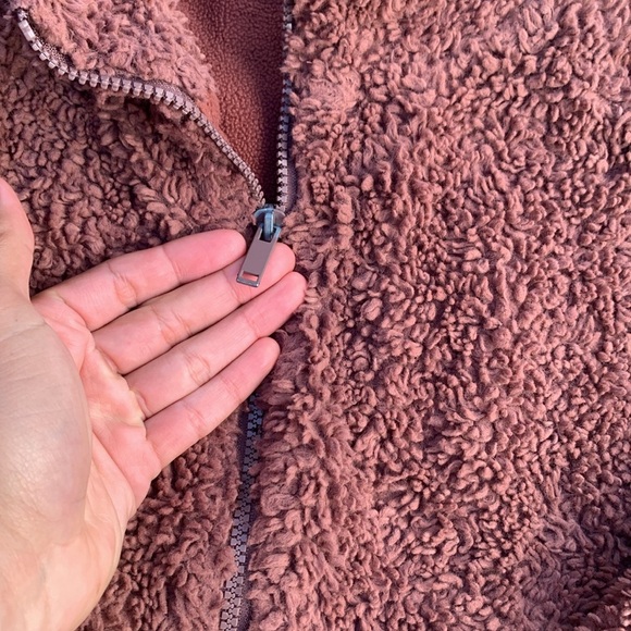 Express Women's Pink and Burgundy Jacket Small Used - Picture 5 of 10